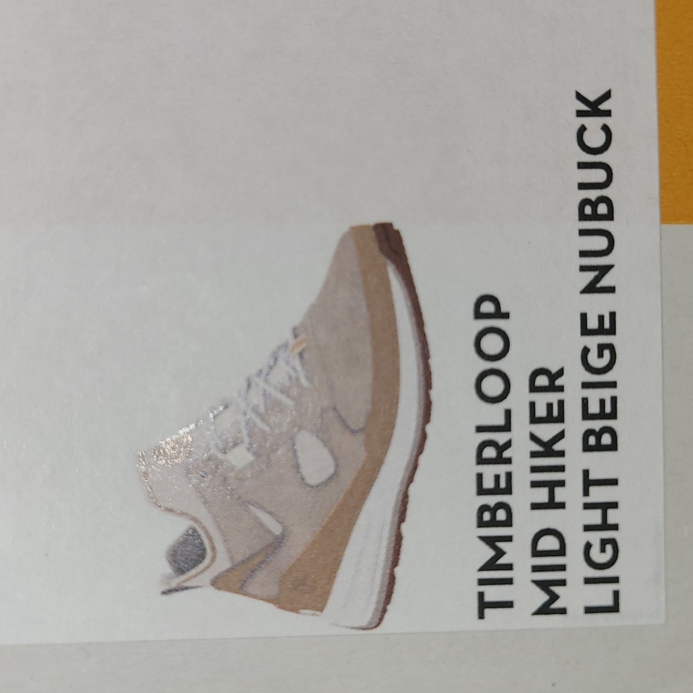 New Timberland "Timberloop" mid Hiker light beige nubuck sizes 7 and 7.5 - Picture 8 of 9